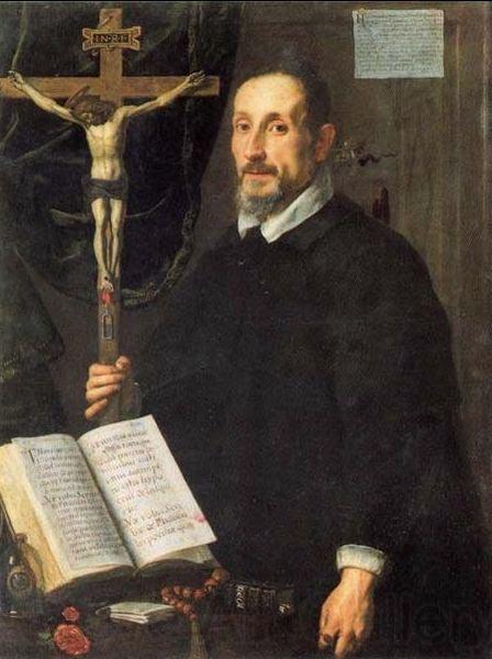 Justus Sustermans Portrait of Canon Pandolfo Ricasoli Spain oil painting art